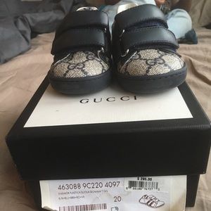 Gucci toddler shoes size 20